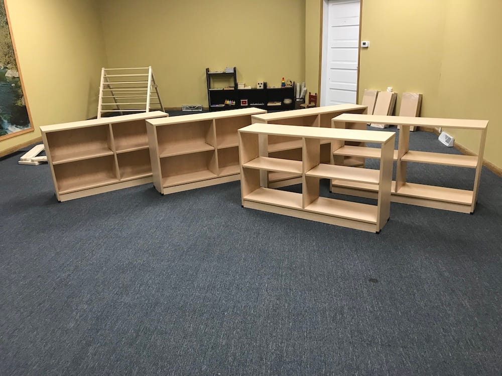 Shelves from Crowes Cabinets at HCH Shelves from Crowes Cabinets at HCH