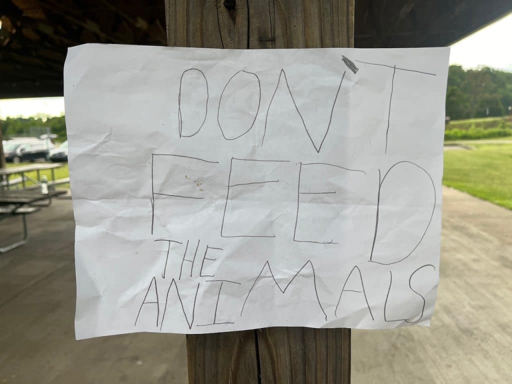 Don't Feed the Animals
