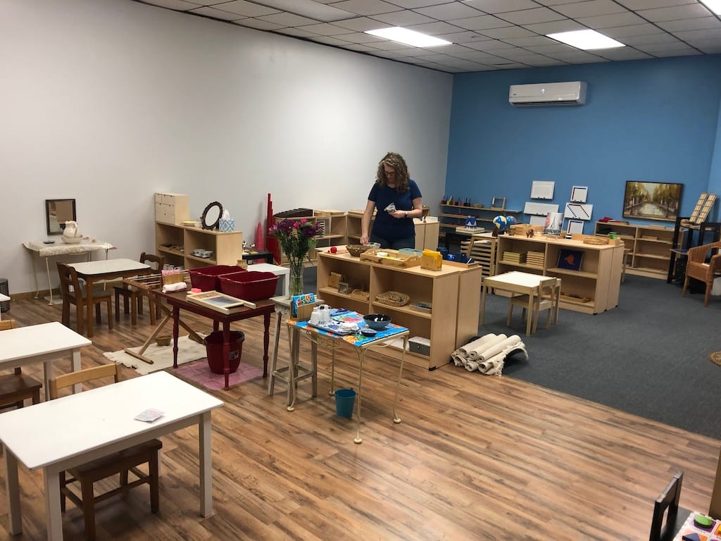 Noelle Completing some Last-Minute Preparations