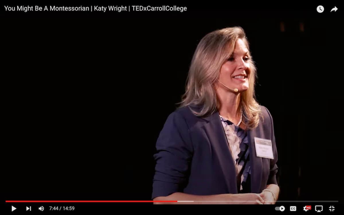 Katy Wright Montessori TEDx Talk