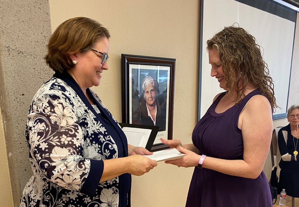 Noelle Receives Her AMI Diploma
