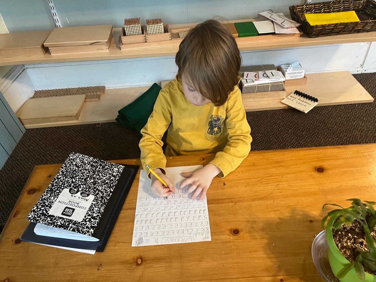 Handwriting Exercise