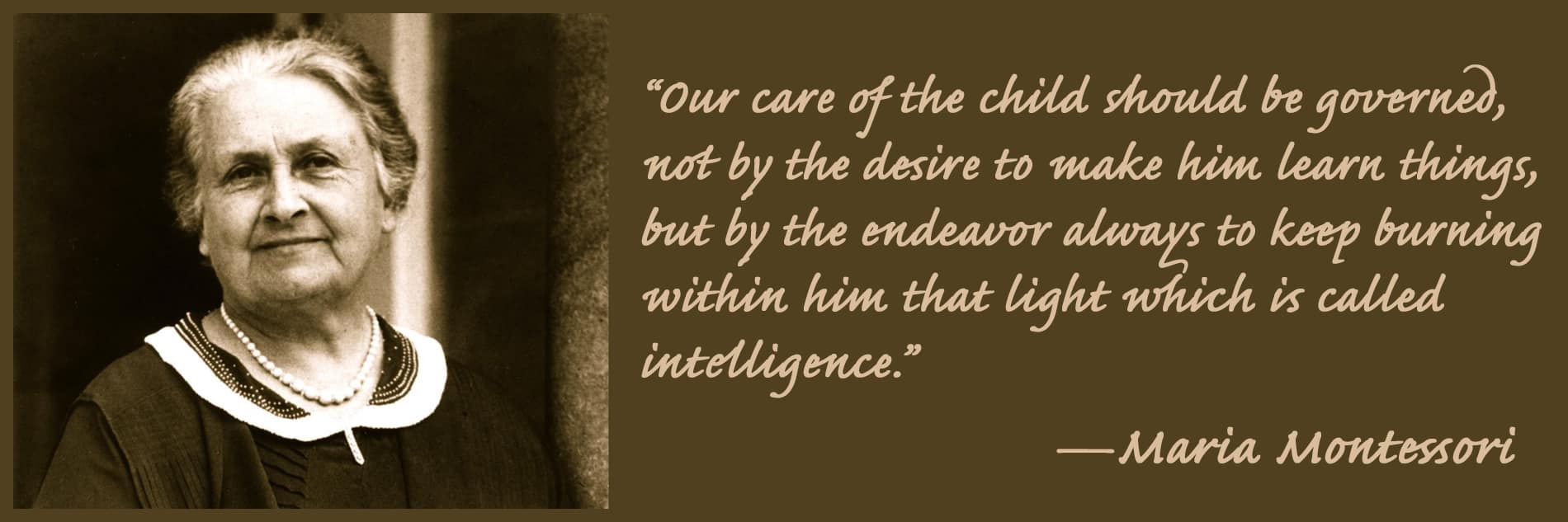 Maria-Montessori-Intelligence