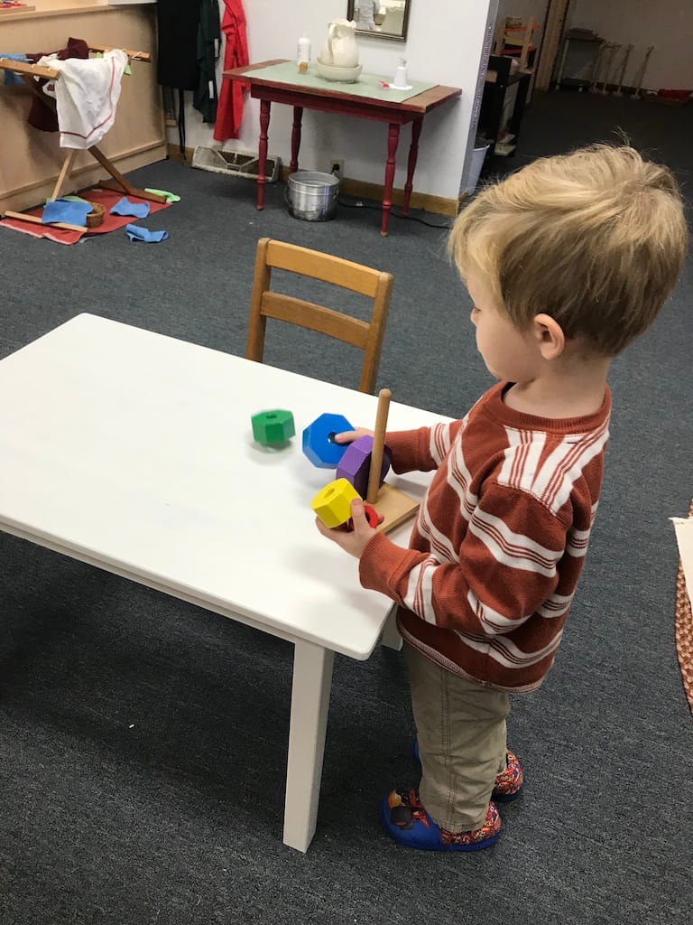 Stackable shapes unstacked