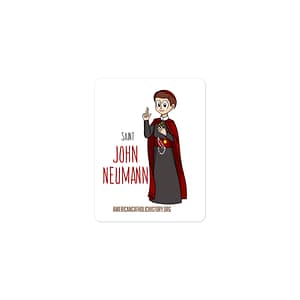 St. John Neumann Sticker