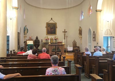 Inside St. Thomas Church
