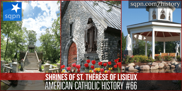 Shrines of St. Therese header