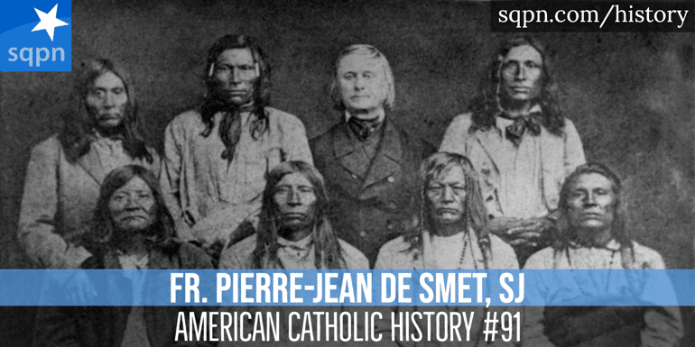 Father De Smet with Indians