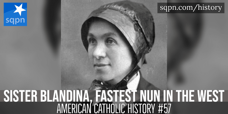 sister blandina fastest nun in the west header