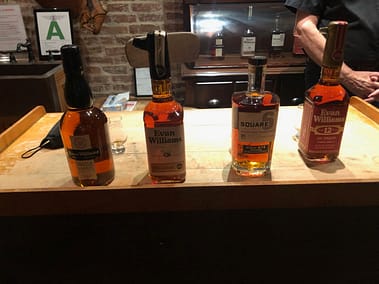 Evan Williams Tasting Lineup
