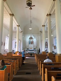 Interior of Holy Cross