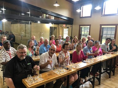 Tasting at Maker's Mark