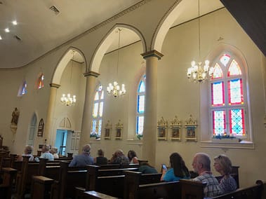 Interior of St. Thomas Church