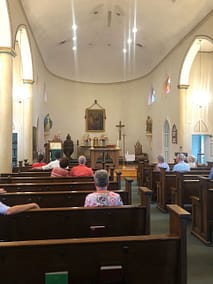 Inside St. Thomas Church