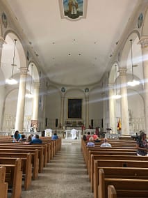 Interior of St. Joseph from Rear