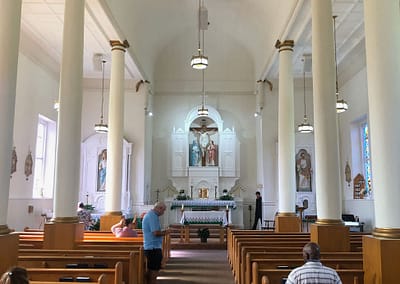 Interior of Holy Cross