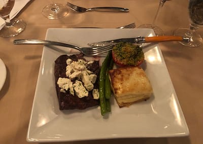 Steak Dinner at Brasserie Provence