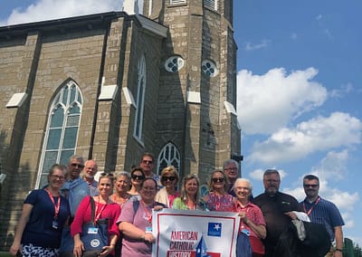 Group Out In Front of St. Rose