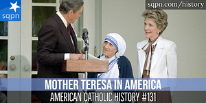 Mother Theresa in America header Mother Theresa in America header