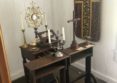 Sacred Items in St. Thomas Seminary Building