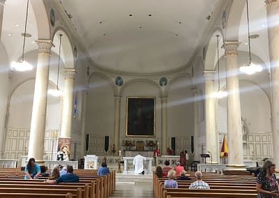 Interior of St. Joseph from Rear