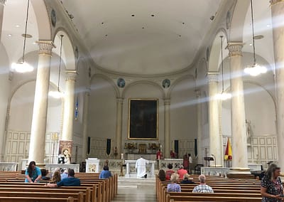 Interior of St. Joseph from Rear