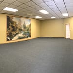 panorama of main space from door